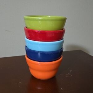 Crate&Barrel Camilla Engdahl Multicolor Ceramic Bowl Collection Set of 5